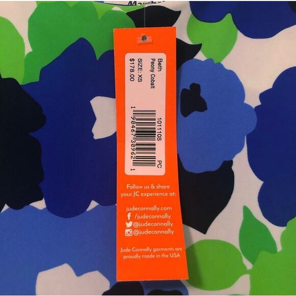 Jude Connally Peony Floral Shift Dress Sz XS/S - Picture 8 of 8